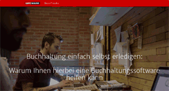 Desktop Screenshot of buchhaltungssoftware.de